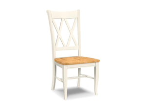 Double X back Dining Chair