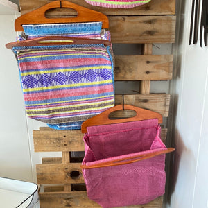 Wooden Handle Handbags